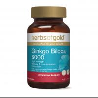 Herbs of Gold Ginkgo Biloba 6000 120c